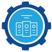 Icon of tiered pricing options representing transparent and scalable IT support plans for dental offices.